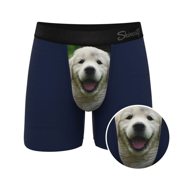 Shinesty The Puppy Love Ball Hammock® Pouch Underwear blue XL NWT in pkg - Picture 1 of 6
